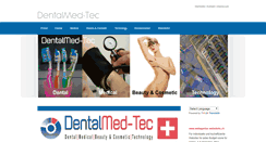 Desktop Screenshot of dentalmed-tec.com